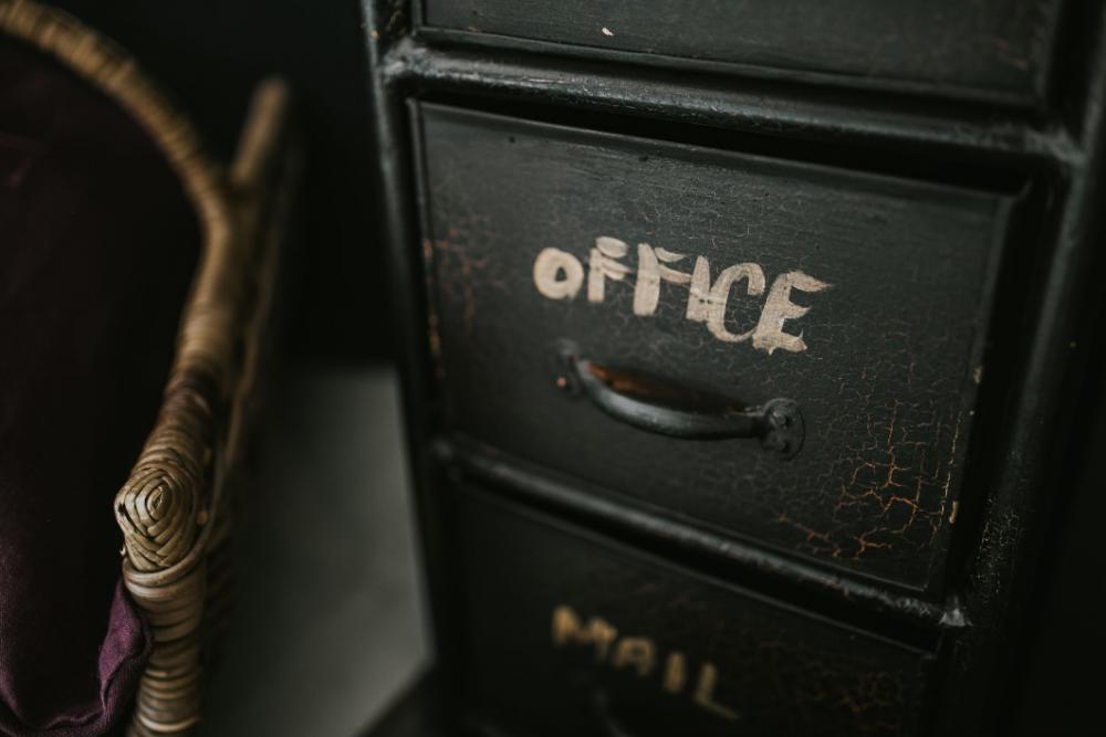 Black Office Desk Vintage Free Photo Black Office Desk Vintage Free Photo