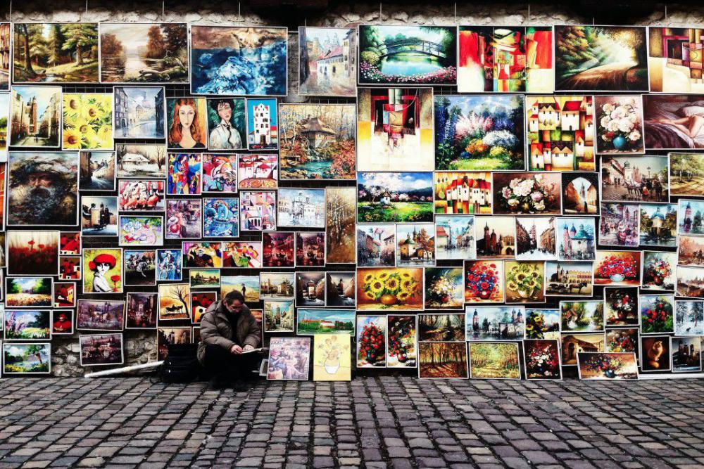 Art Street Seller Free Photo Art Street Seller Free Photo