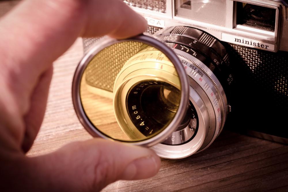 Vintage Camera Yellow Lens Free Photo Vintage Camera Yellow Lens Free Photo