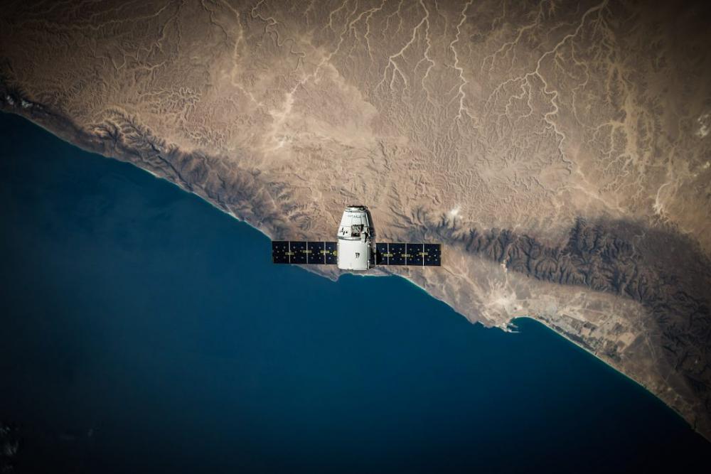 Satellite Earth Orbiting Free Photo Satellite Earth Orbiting Free Photo