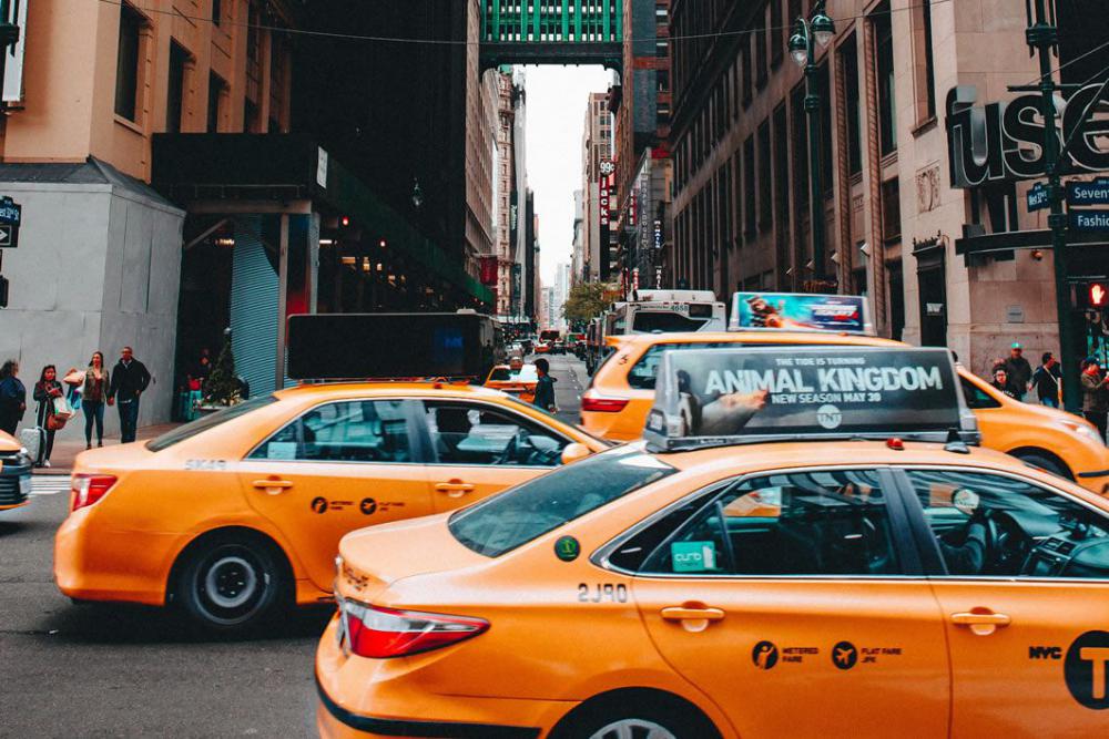 Yellow Taxi Cab New York Free Photo Yellow Taxi Cab New York Free Photo