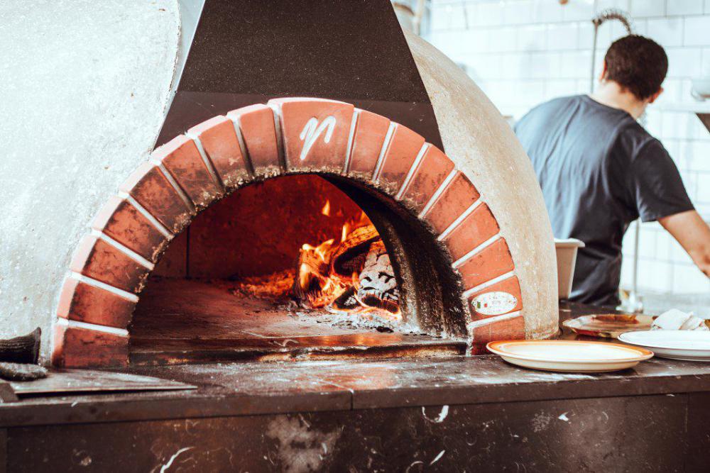 Burning Brick Pizza Oven Free Photo Burning Brick Pizza Oven Free Photo