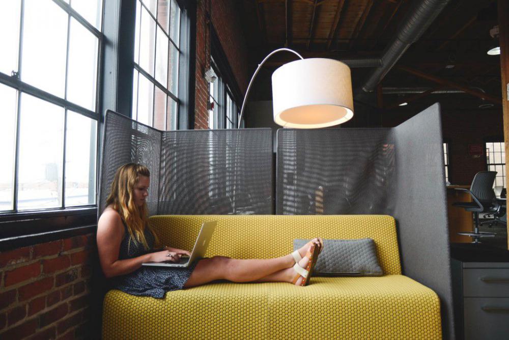 Woman Laptop Work Office Free Photo Woman Laptop Work Office Free Photo