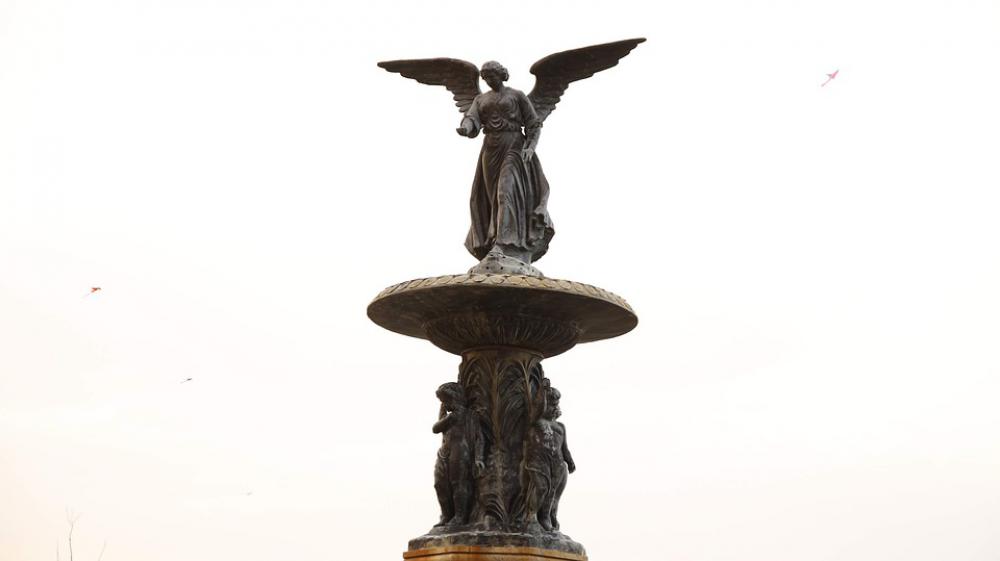 Angel Architecture Fountain Italy Vintage Holly Angel Architecture Fountain Italy Vintage Holly