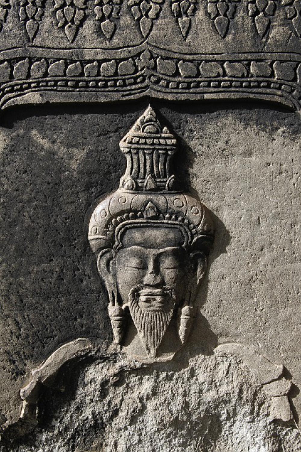 Angkor Portrait Khmer Angkor Wat Cambodia Angkor Portrait Khmer Angkor Wat Cambodia