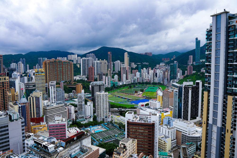 Hongkong Skyline Cityscape Architecture City Asia Hongkong Skyline Cityscape Architecture City Asia