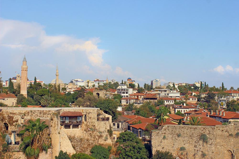 Turkey Antalya Landscape City Mosque Urban Turkey Antalya Landscape City Mosque Urban
