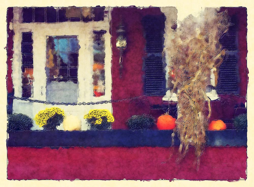 Autumn Porch Autumn Porch