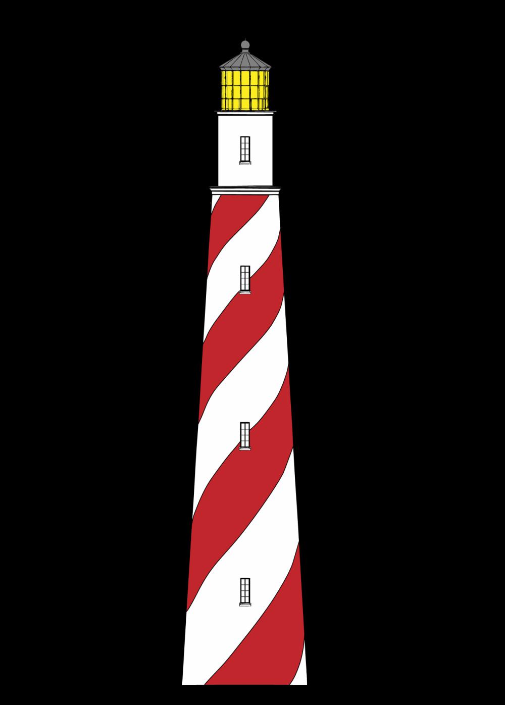 Lighthouse Clip Art Illustration Lighthouse Clip Art Illustration