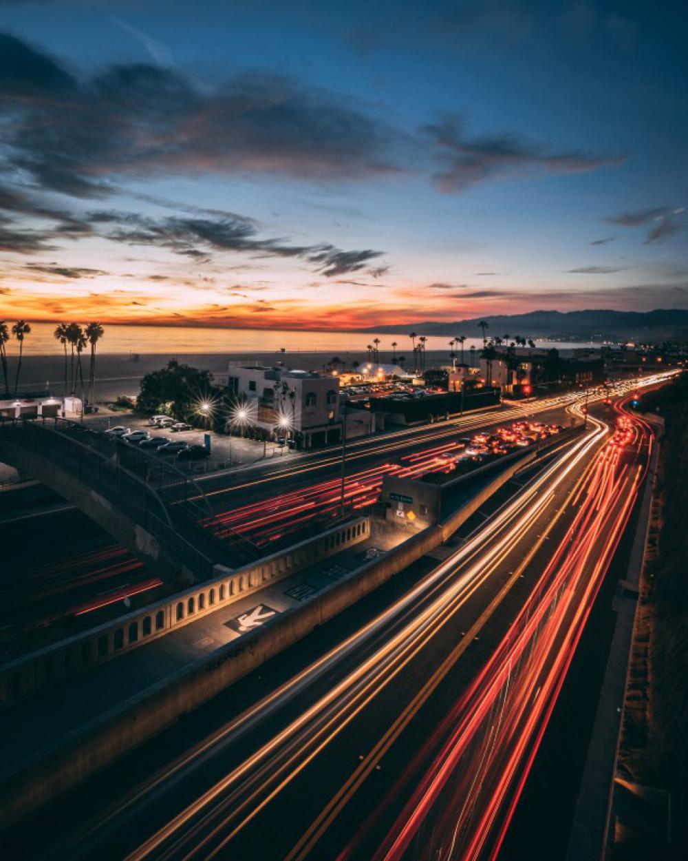 Long exposure of PCH in Santa Monica. Long exposure of PCH in Santa Monica.