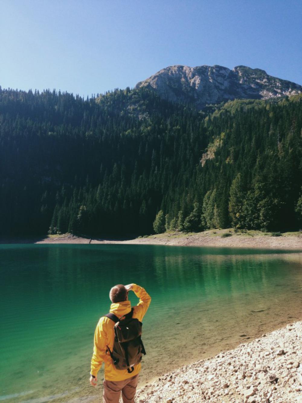 Black lake, Montenegro Black lake, Montenegro
