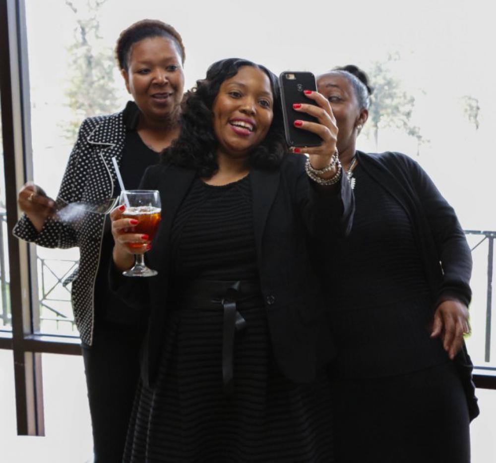 Ladies selfie Ladies selfie