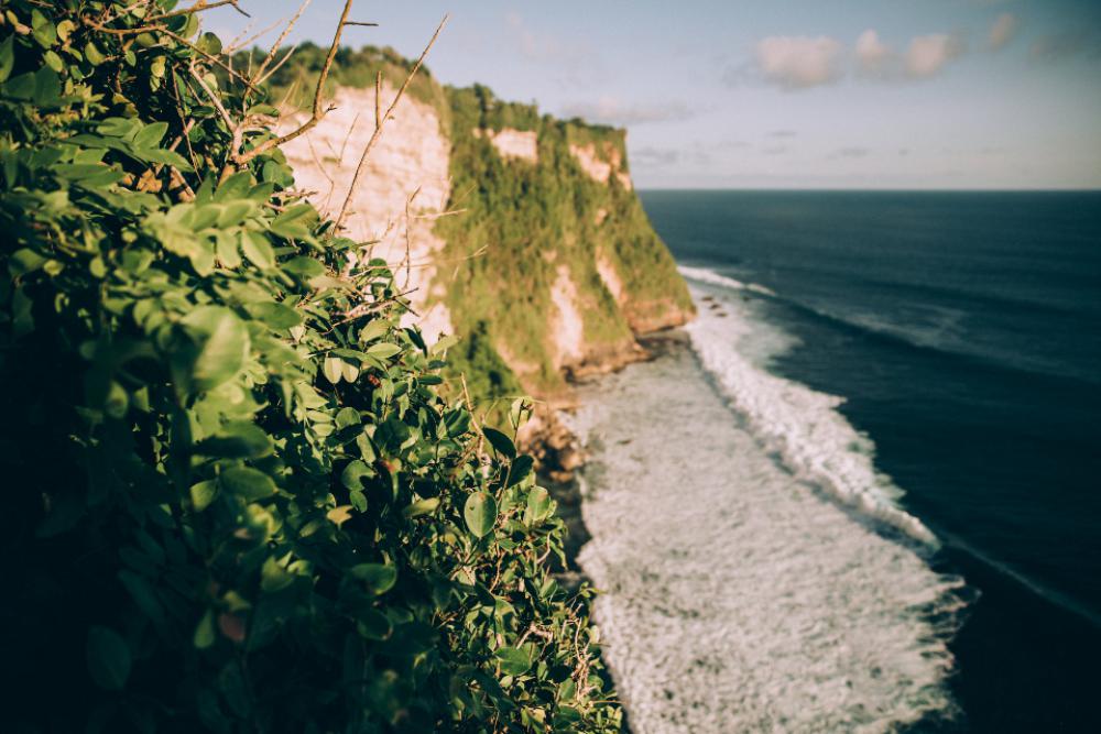 cliff ocean waves sea blue cliff ocean waves sea blue