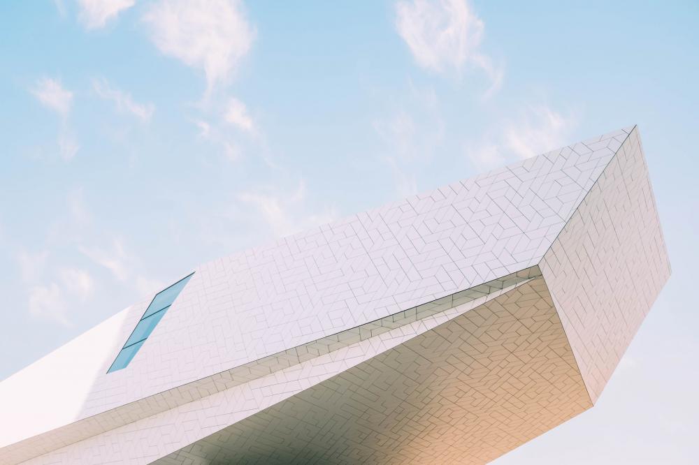 White Modern Building Photo White Modern Building Photo