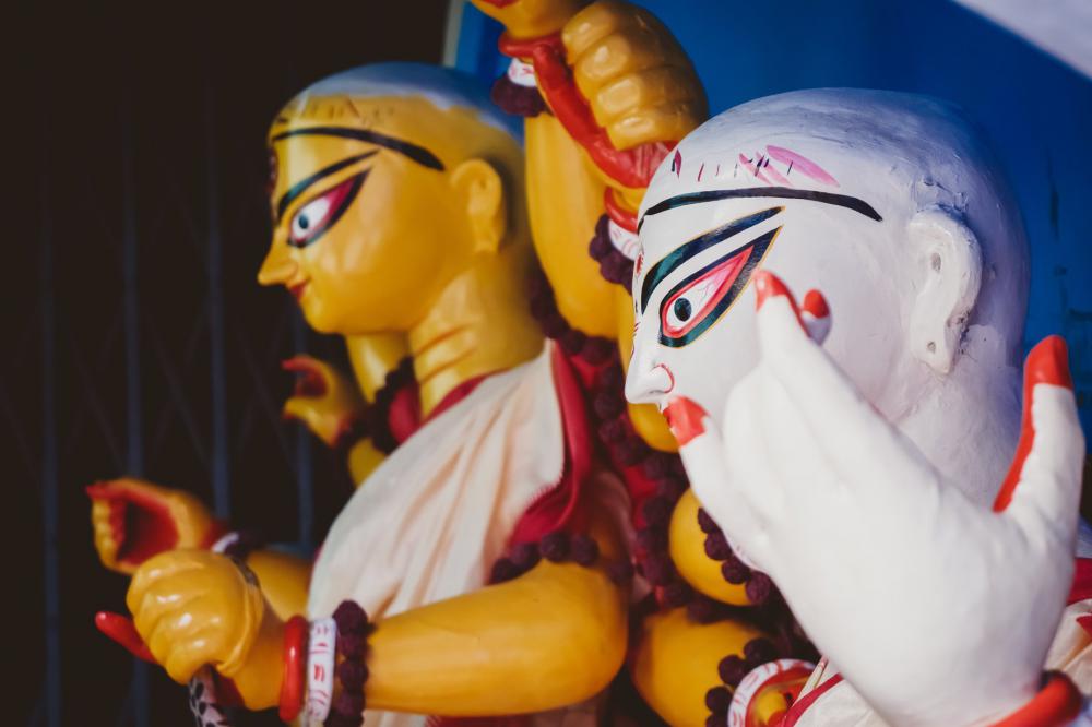 Painted Statues Photo Painted Statues Photo