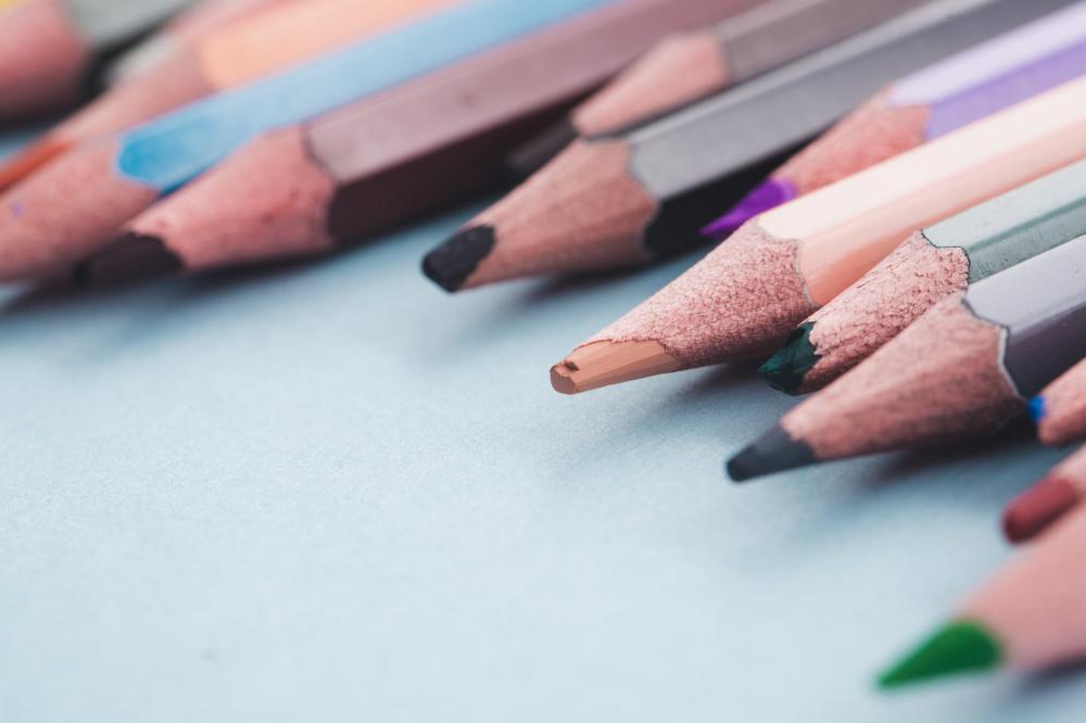 Close Up Of Pencil Tips Photo Close Up Of Pencil Tips Photo