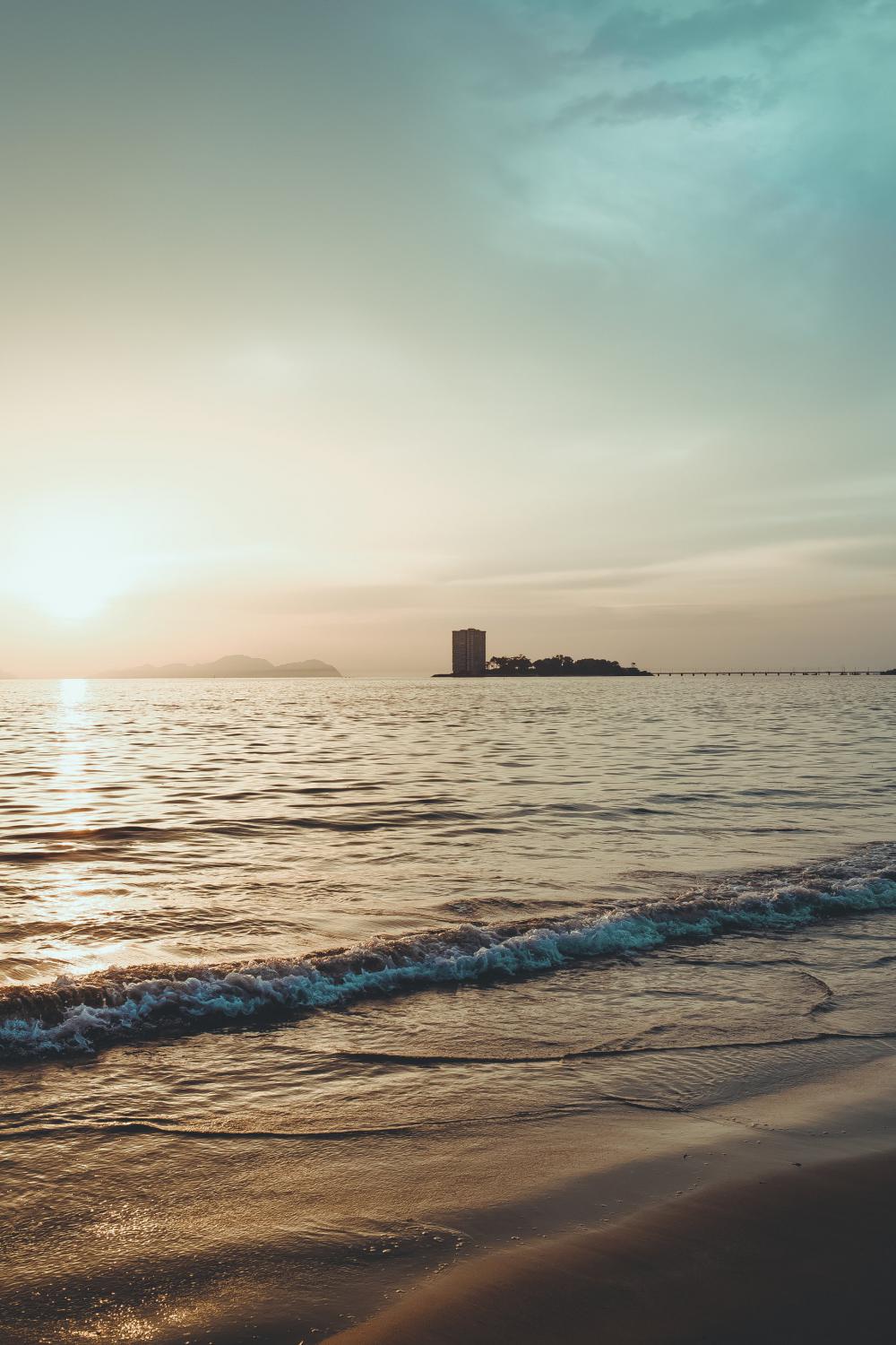 Sunrise On Coastal Waters Photo Sunrise On Coastal Waters Photo