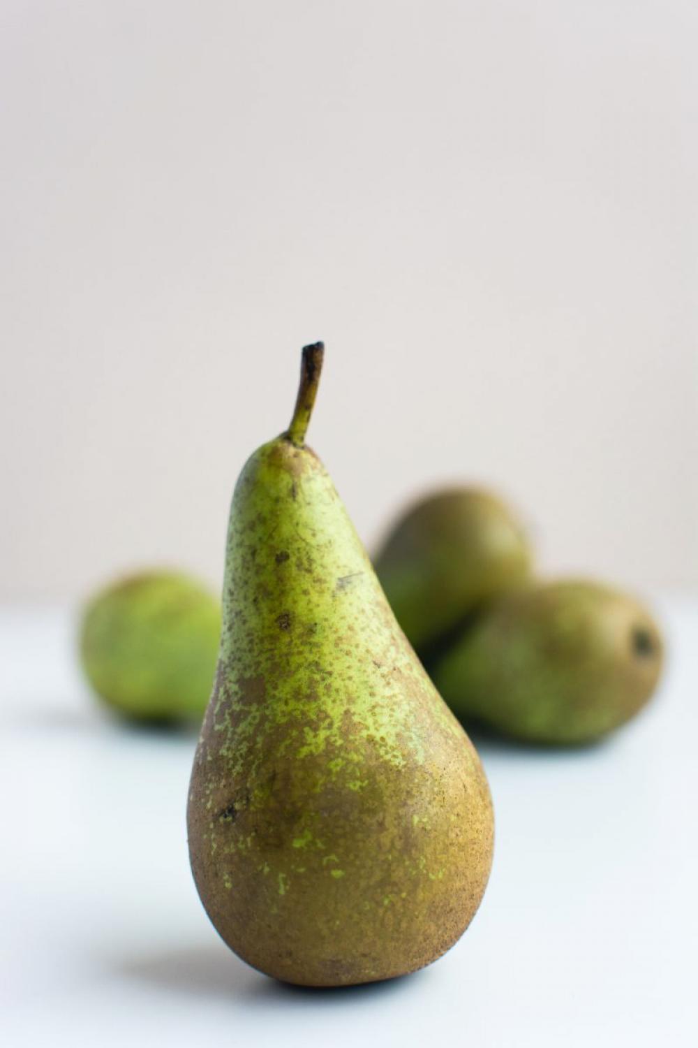 Detail of fresh pear Detail of fresh pear