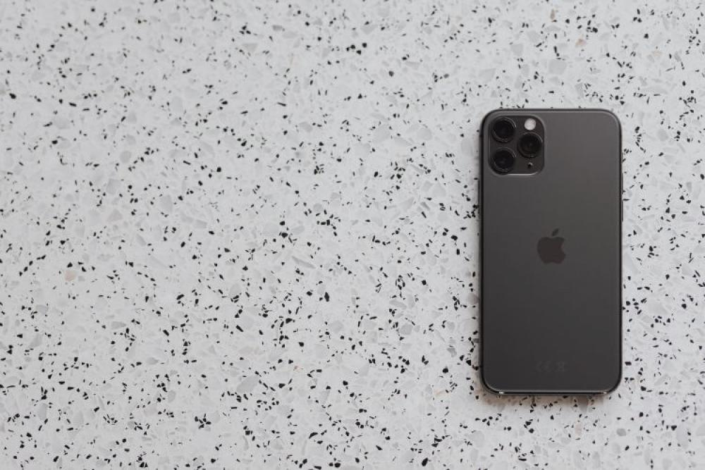 Apple iPhone 11 Pro on marble Apple iPhone 11 Pro on marble