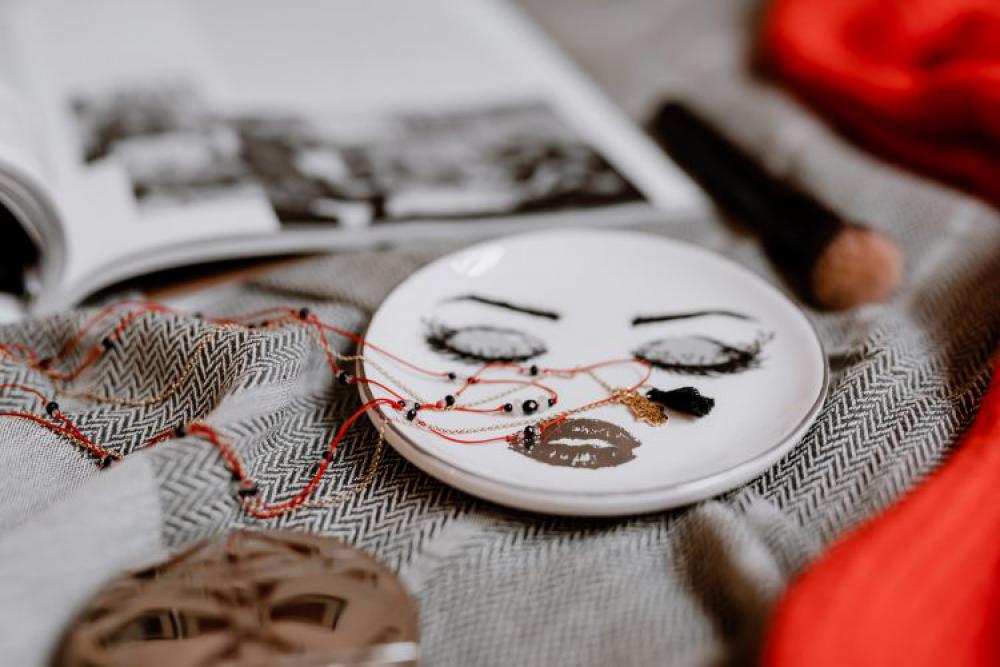 Decorative plate for jewelry Decorative plate for jewelry