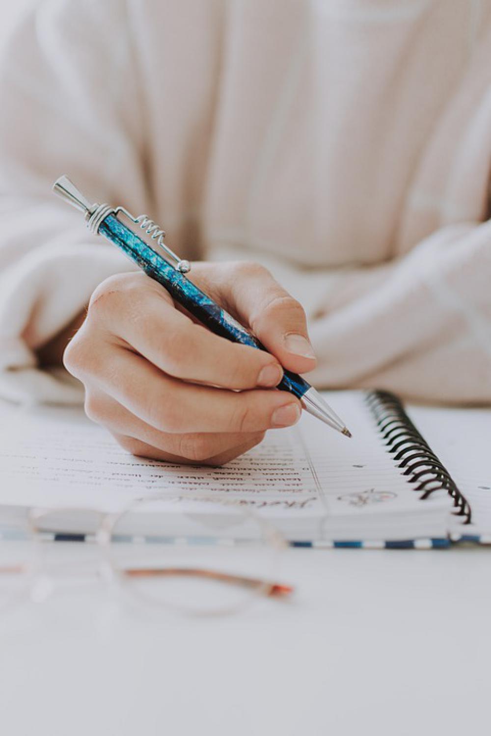 Write Notebook Pen Woman Hand Paper Write Notebook Pen Woman Hand Paper