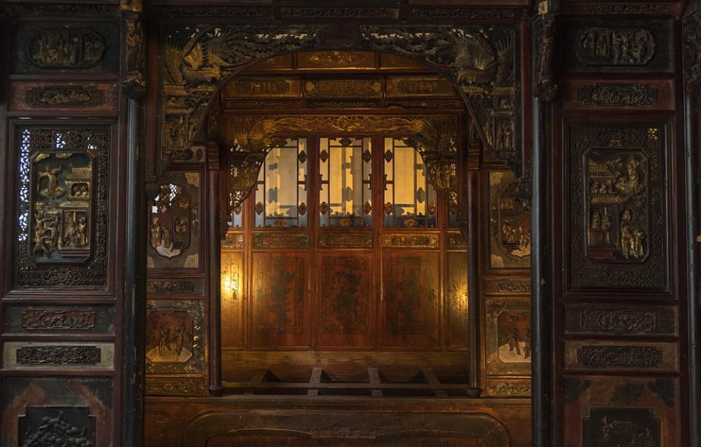 Wood Indoor Wooden House Old China Window Wood Indoor Wooden House Old China Window