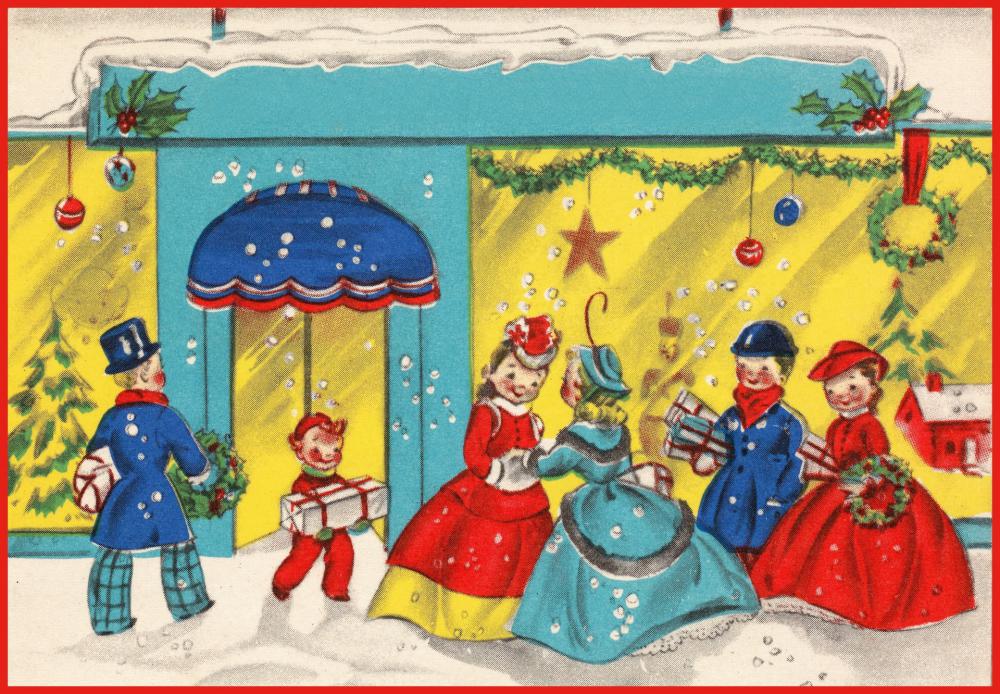 Old Christmas Illustration - 2 Old Christmas Illustration - 2