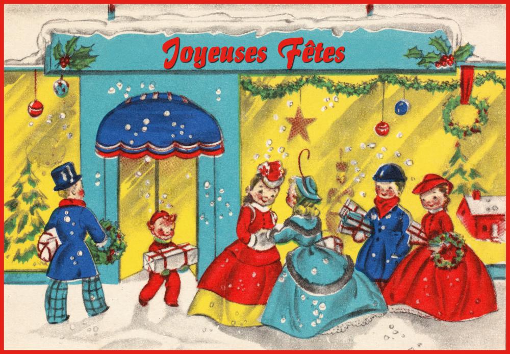 Happy Holidays Card Vintage - 1 Happy Holidays Card Vintage - 1