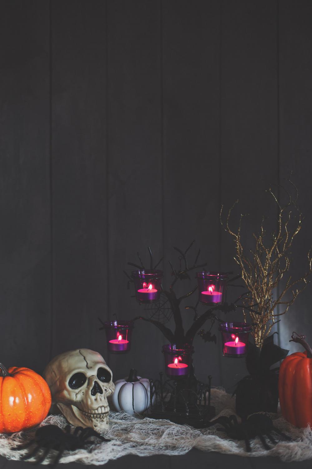 Spooky Halloween Scene Photo Spooky Halloween Scene Photo