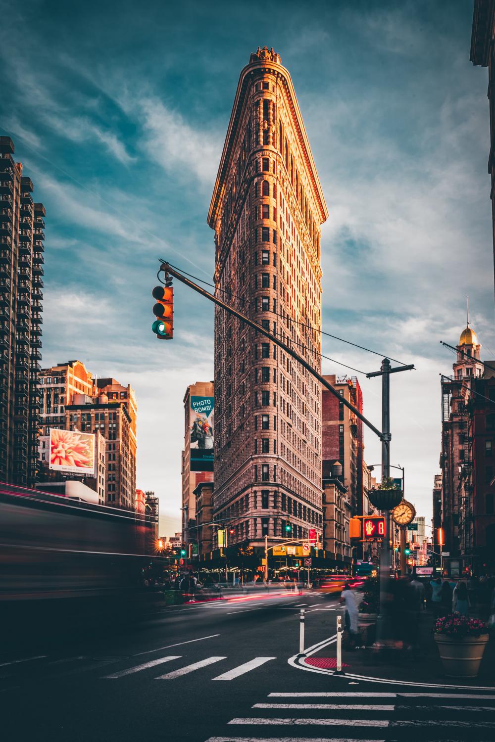 Flatiron Building Catches Sun Photo Flatiron Building Catches Sun Photo