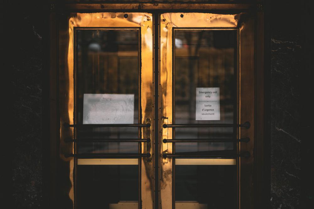 Emergency Exit Door Photo Emergency Exit Door Photo