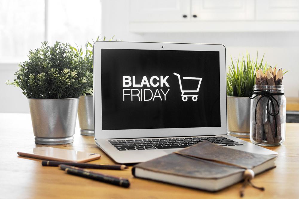 Black Friday Shopping At Home Photo Black Friday Shopping At Home Photo