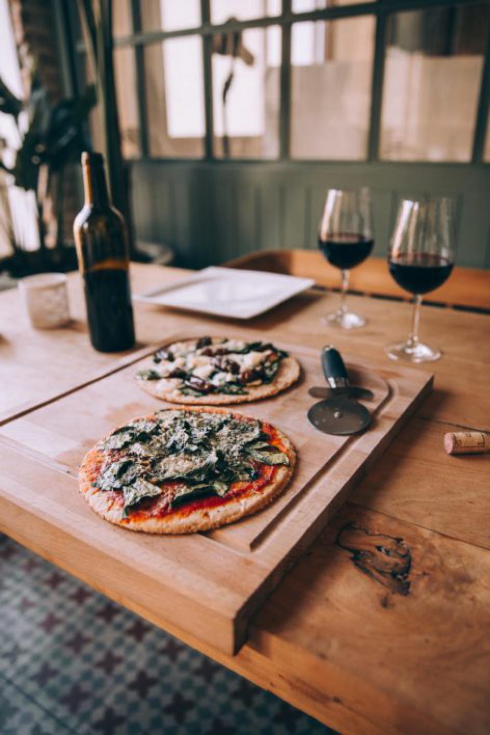 Pizza Wine Dinner Free Photo Pizza Wine Dinner Free Photo