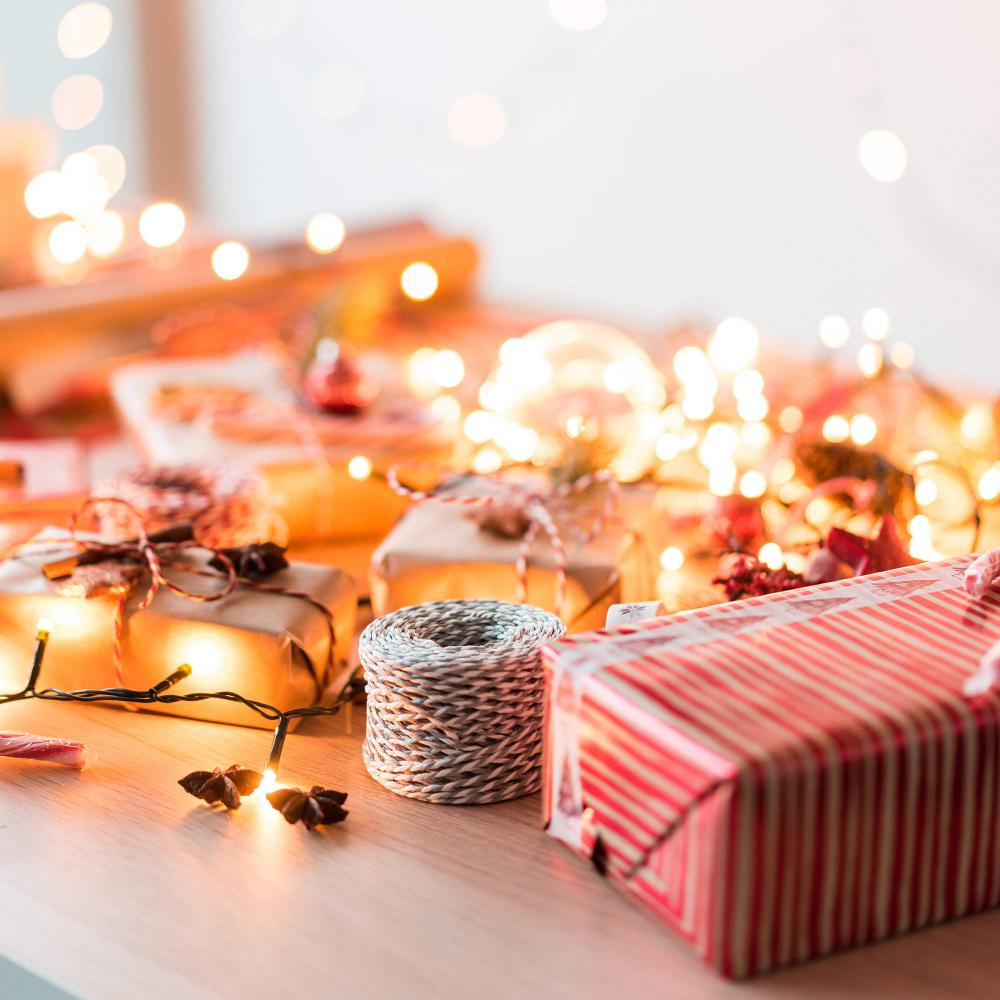 Christmas Mood Gift Wrapping and Decorations Free Photo Christmas Mood Gift Wrapping and Decorations Free Photo