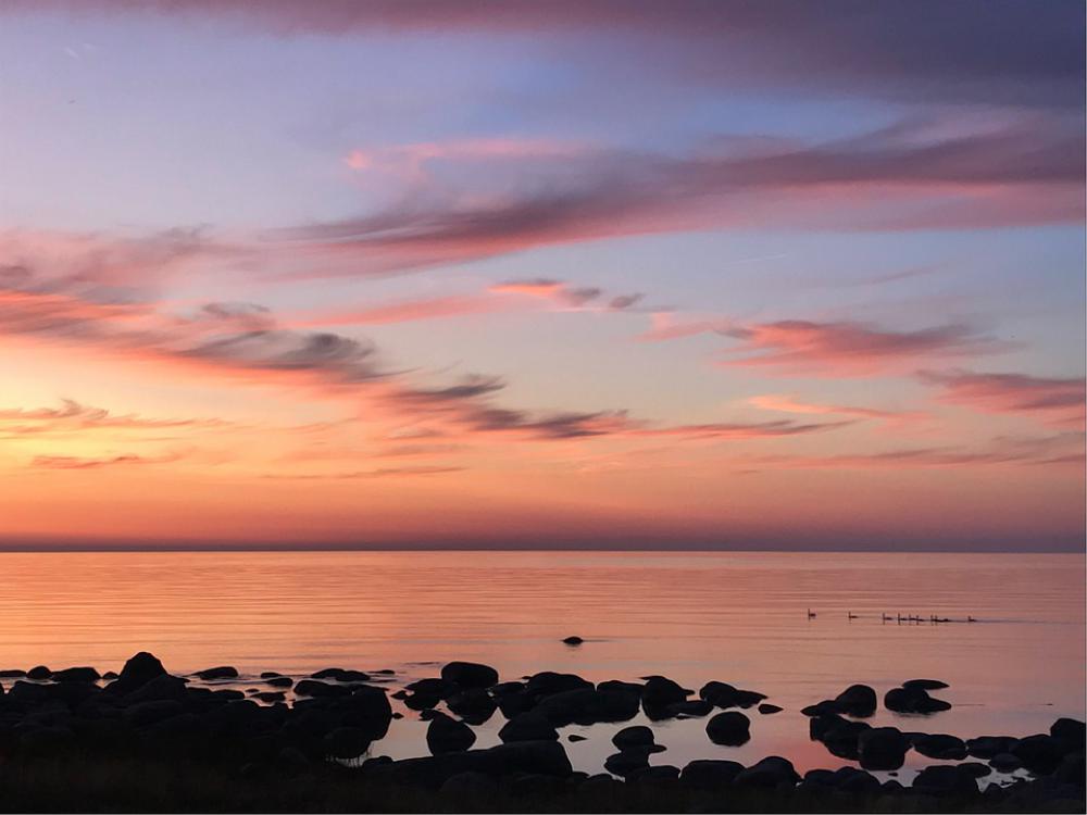 Sunset Sky Beach Sea Sunset Sky Beach Sea