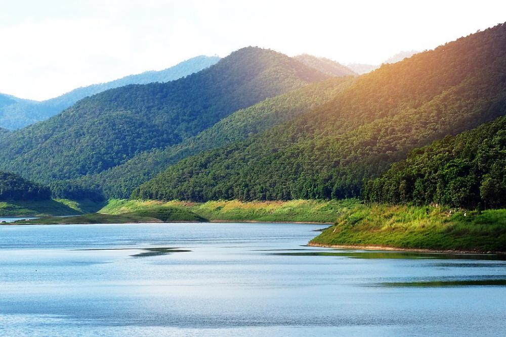 Lake Calm Mountain Water Reflection Nature Lake Calm Mountain Water Reflection Nature