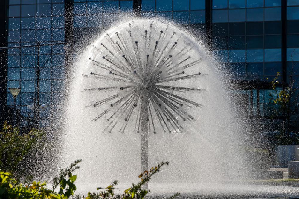 Gargoyle Fountain Copenhagen Airport Water Feature Gargoyle Fountain Copenhagen Airport Water Feature