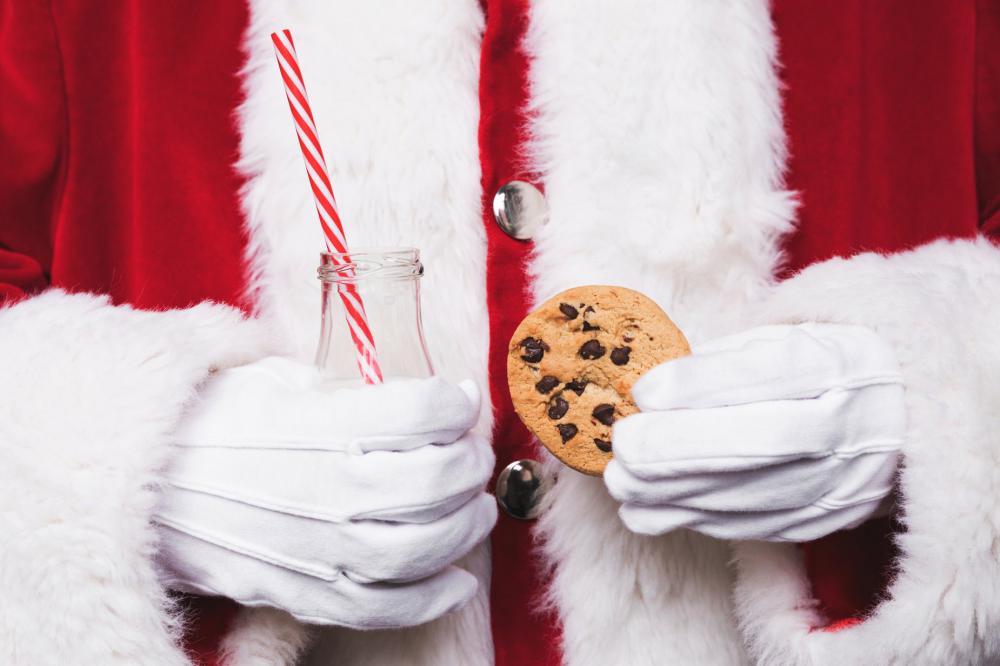 Drink And Snack For Santa Photo Drink And Snack For Santa Photo