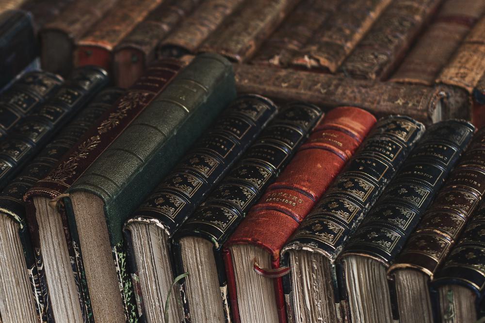 Stacks Of Hardback Books Photo Stacks Of Hardback Books Photo