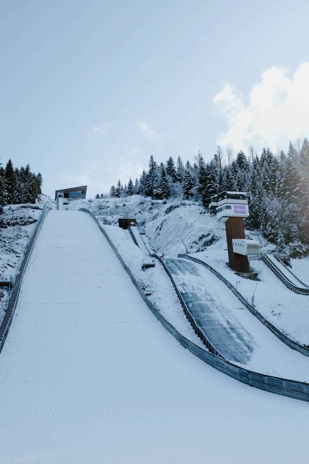 Snowy Ski Slopes Photo Snowy Ski Slopes Photo