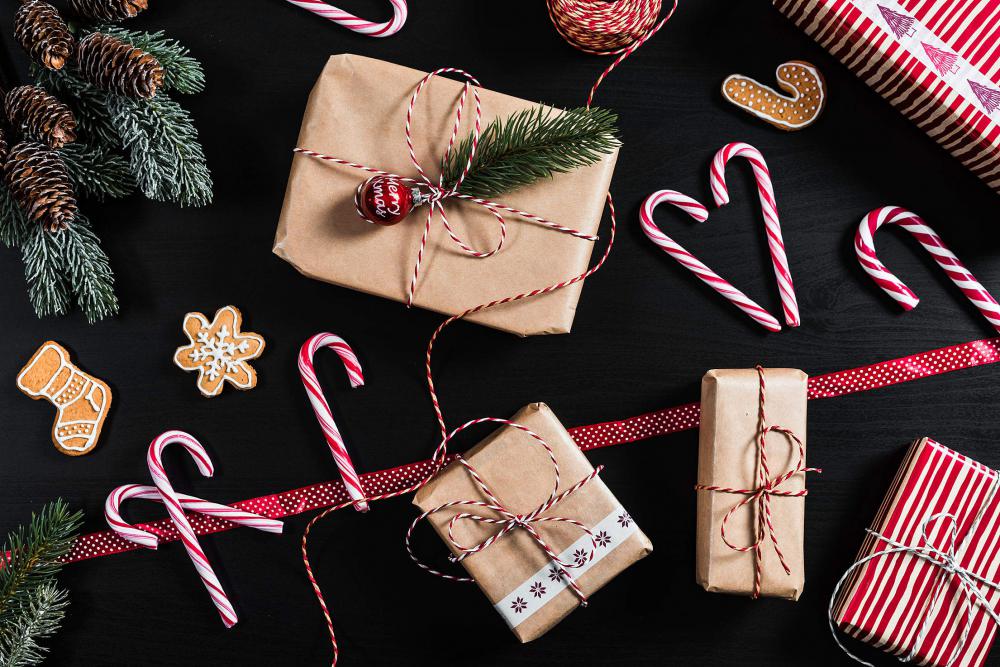 Christmas Flatlay Background Free Photo Christmas Flatlay Background Free Photo