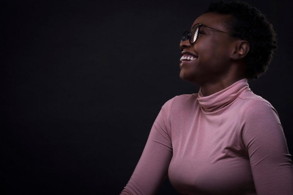Smiling Woman African American Woman Female Black Smiling Woman African American Woman Female Black