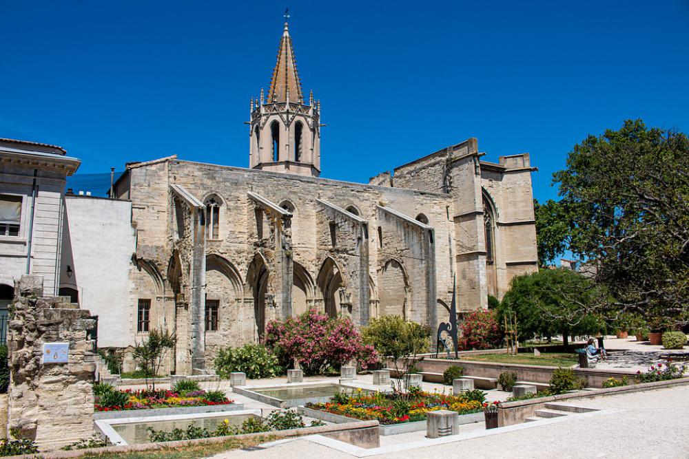 Provence Avignon Church Old South Of France Summer Provence Avignon Church Old South Of France Summer
