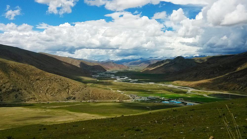 Mountain Natural Landscape Sky Plateau Tibet Mountain Natural Landscape Sky Plateau Tibet