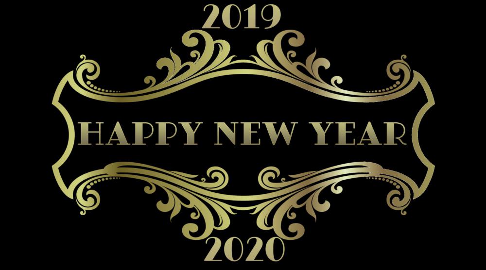 2020 Happy New Year Gold Gradient 2020 Happy New Year Gold Gradient