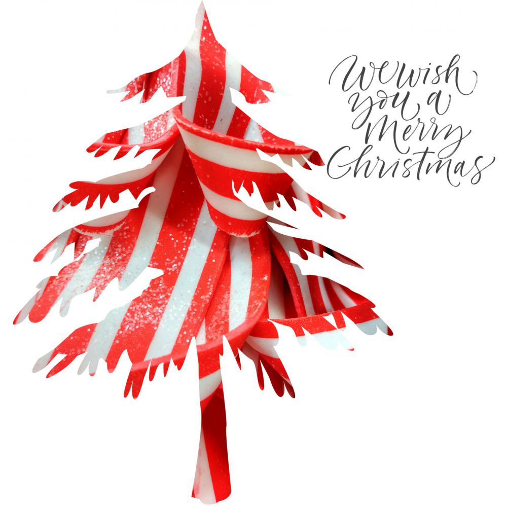 Candy Striped Christmas Tree Candy Striped Christmas Tree