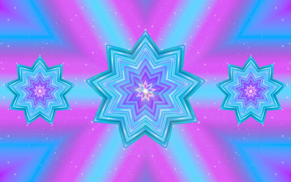 Kaleidoscope Winter Background Kaleidoscope Winter Background