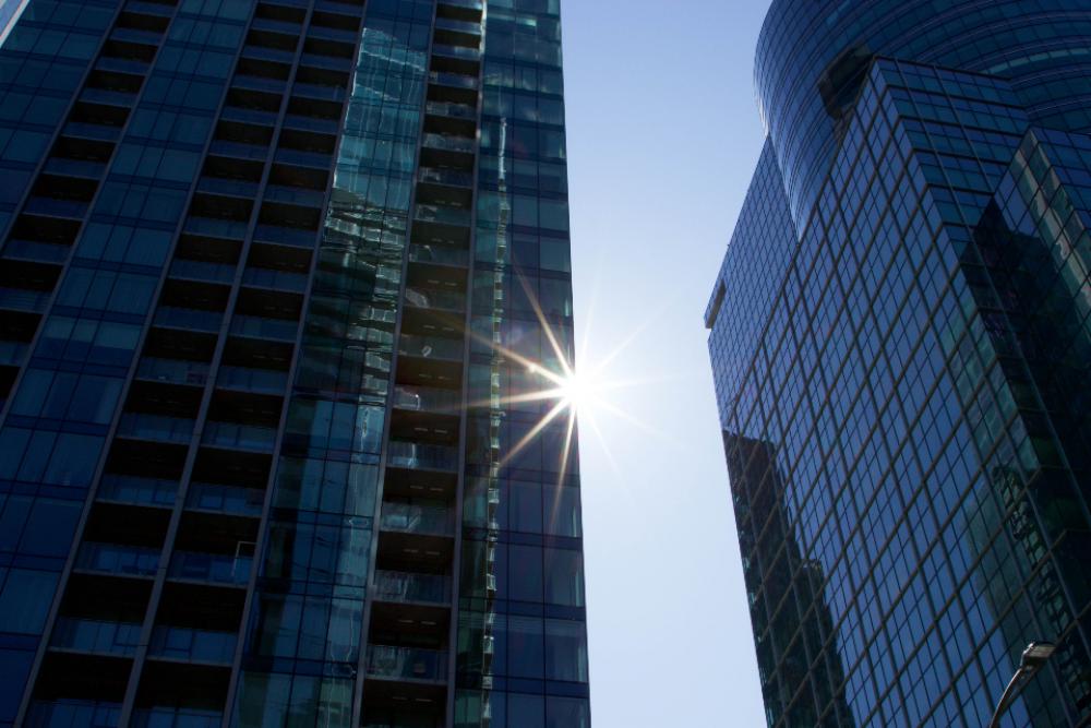 sun city building tall glass sun city building tall glass
