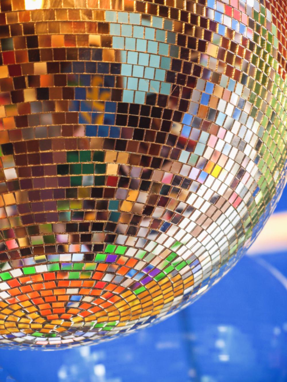 disco ball lights colorful close up disco ball lights colorful close up