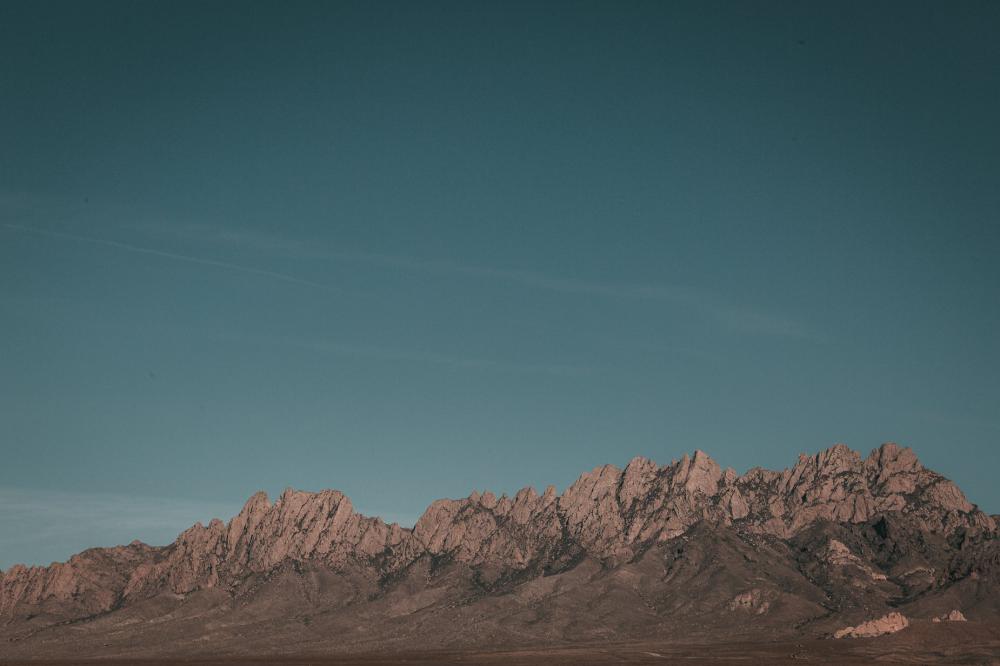 Mountain Peaks And Blue Sky Photo Mountain Peaks And Blue Sky Photo